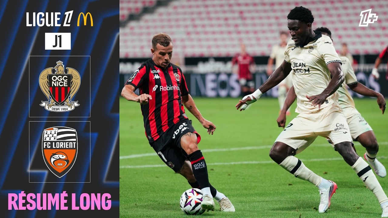 Nice TENU EN ÉCHEC sur sa pelouse par Lorient | 1ère journée - Ligue 1 McDonald's 26/27